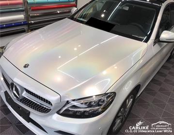 CARLIKE CL-IL-02 IRIDESCENCE LASER WHITE VINYL WRAP MERCEDES-BENZ - CARLIKE WRAP