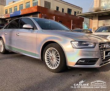 CARLIKE CL-IL-03 iridescence laser silver premium color changing car wrapping vinyl Alabama United States - CARLIKE WRAP