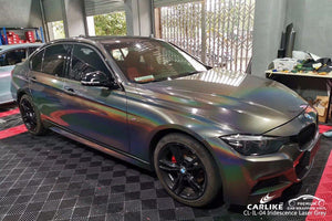 CARLIKE CL-IL-04 VINILO LÁSER GRIS IRIDESCENCIA Para rotular BMW