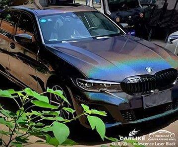 CARLIKE CL-IL-05 iridescence laser black vinyl for bmw - CARLIKE WRAP