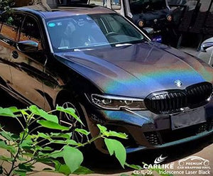 carlike CL-IL-05 iridescence laser black vinyl for bmw