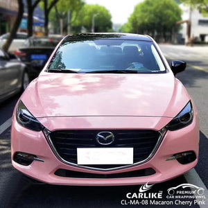 CARLIKE CL-MA-08 MACARON CHERRY PINK VINYL FILM FOR CAR WRAP