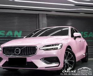 CARLIKE CL-MA-08 macaron cherry pink vinyl for volvo