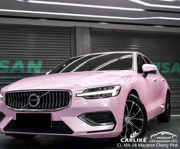 CARLIKE CL-MA-08 macaron cherry pink vinyl for volvo - CARLIKE WRAP