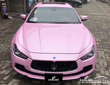 CARLIKE CL-MA-08 MACARON CHERRY PINK VINYL WRAP MASERATI - CARLIKE WRAP