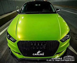 CARLIKE CL-MC-11 brillo mágico coral manzana verde vinilo auto pegatinas película envuelve Putrajaya Malasia