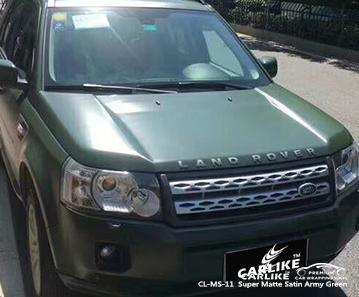CARLIKE CL-MS-11 super matte satin army green vinyl auto paint color changing Rio Grande do Sul Brazil - CARLIKE WRAP