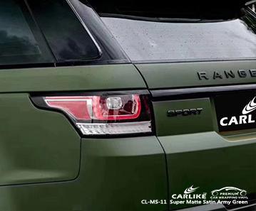 CARLIKE CL-MS-11 super matte satin army green vinyl auto stickers film Primorsky Krai Russia - CARLIKE WRAP