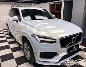 CARLIKE CL-MW-01 MAGIC CHAMELEON ENVOLTURA DE VINILO DE BLANCO BRILLANTE A ORO VOLVO 