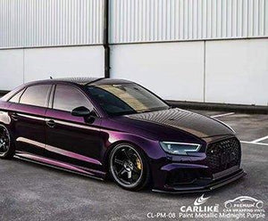 CARLIKE CL-PM-08 paint metallic midnight purple vinyl for audi