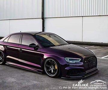 CARLIKE CL-PM-08 paint metallic midnight purple vinyl for audi - CARLIKE WRAP