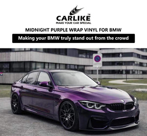 CARLIKE CL-PM-08 paint metallic midnight purple wrap vinyl for bmw