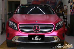 CARLIKE CL-SC-04 VINILO CERÁMICA CROMADA ROJO ROJO PARA MERCEDES