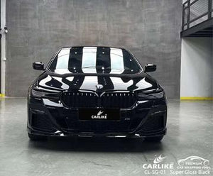 CARLIKE CL-SG-01 super gloss black vinyl for BMW