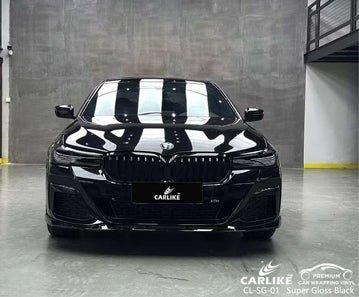 CARLIKE CL-SG-01 super gloss black vinyl for bmw - CARLIKE WRAP