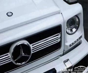 CARLIKE CL-SG-02 super gloss white auto wrapping vinyl for mercedes-benz