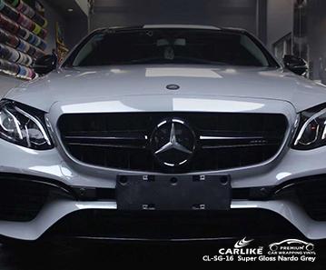 CARLIKE CL-SG-16 super gloss nardo grey removable auto wrap vinyl Klagonlurt Austria - CARLIKE WRAP