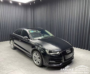 CARLIKE CL-SM-01 super matte black vinyl for audi