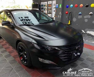 CARLIKE CL-SM-01 super matte black vinyl for chevrolet