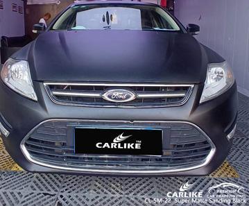 CARLIKE CL-SM-01 super matte black vinyl for ford - CARLIKE WRAP