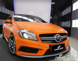 CARLIKE CL-SM-07 ENVOLTURA DE VINILO NARANJA SÚPER MATE MERCEDES-BENZ 