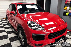 CARLIKE CL-SV-07 VINILO ROJO CRISTALADO SUPER BRILLANTE PARA WRAP CAR