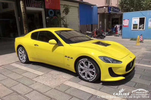 CARLIKE CL-SV-15 VINILO AMARILLO BRILLANTE DE CRISTAL SUPER BRILLANTE PARA ENVOLTURA DE COCHE