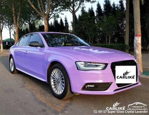 CARLIKE CL-SV-17 ENVOLTURA DE VINILO LAVANDA DE CRISTAL SUPER BRILLANTE AUDI 