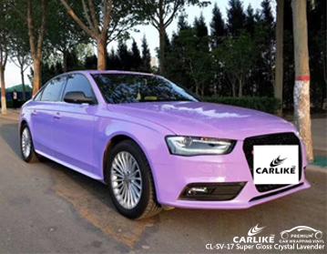 CARLIKE CL-SV-17 SUPER GLOSS CRYSTAL LAVENDER VINYL WRAP AUDI - CARLIKE WRAP