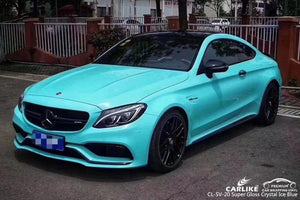 CARLIKE CL-SV-20 VINILO AZUL HIELO CRISTAL SUPER BRILLANTE Para Mercedes