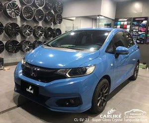 CARLIKE CL-SV-23 vinilo azul turquesa cristal super brillo para honda