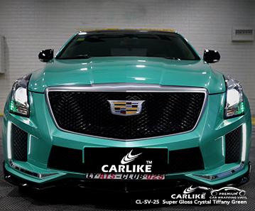 CARLIKE CL-SV-25 super gloss crystal tiffany green incredible restorable vinyl Koblenz Germany - CARLIKE WRAP