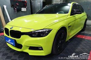 CARLIKE CL-SV-27 VINILO VERDE tierno de cristal superbrillante para BMW