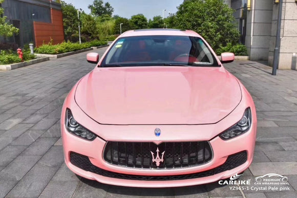 CARLIKE CL-SV-37 SUPER GLOSS CRYSTAL ROUGE PINK VINYL For Wrap Car - CARLIKE WRAP