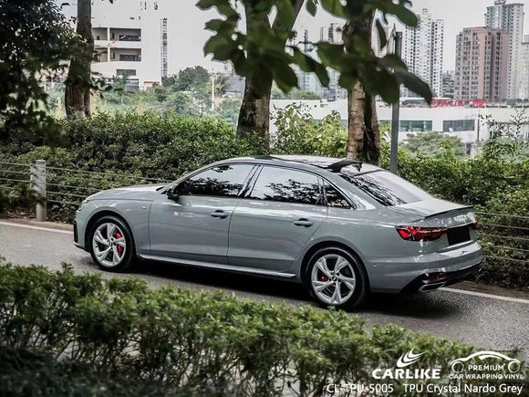 CARLIKE CL-TPU-5005 tpu crystal nardo grey vinyl for audi - CARLIKE WRAP