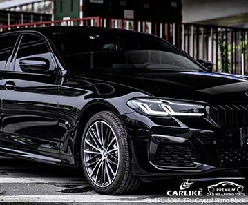 CARLIKE CL-TPU-5007 tpu gloss crystal piano black vinyl for bmw - CARLIKE WRAP