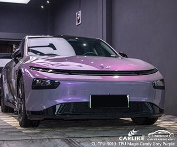 CARLIKE CL-TPU-5013 tpu magic candy grey purple vinyl for xpeng - CARLIKE WRAP