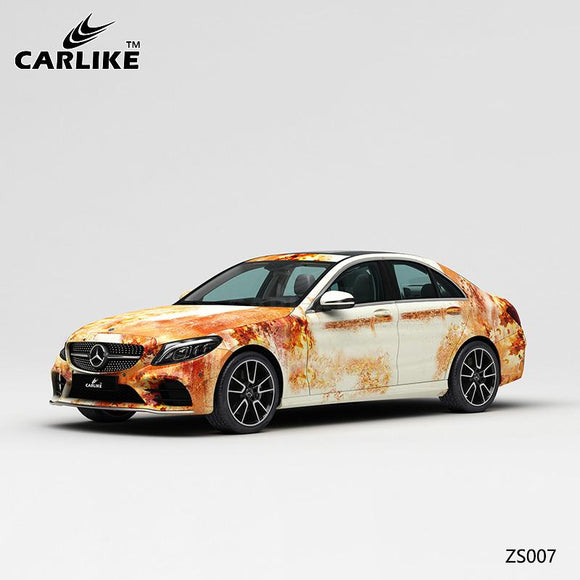 CARLIKE CL-ZS007 rust painting high-precision printing customized car vinyl wrap for mercedes-benz - CARLIKE WRAP