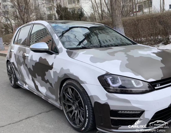 CARLIKE PRINTED CAMOUFLAGE VINYL CAR WRAP - CARLIKE WRAP