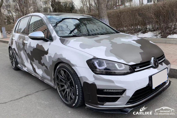 CARLIKE printed camouflage vinyl car wrap volkswagen South Africa - CARLIKE WRAP