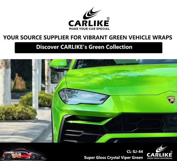 CARLIKE: Your Source Supplier for Vibrant Green Vehicle Wraps - CARLIKE WRAP