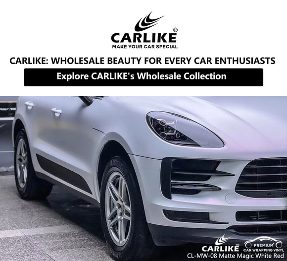 CARLIKE's Pearl White Wraps: Wholesale Beauty for Every Car Enthusiast - CARLIKE WRAP