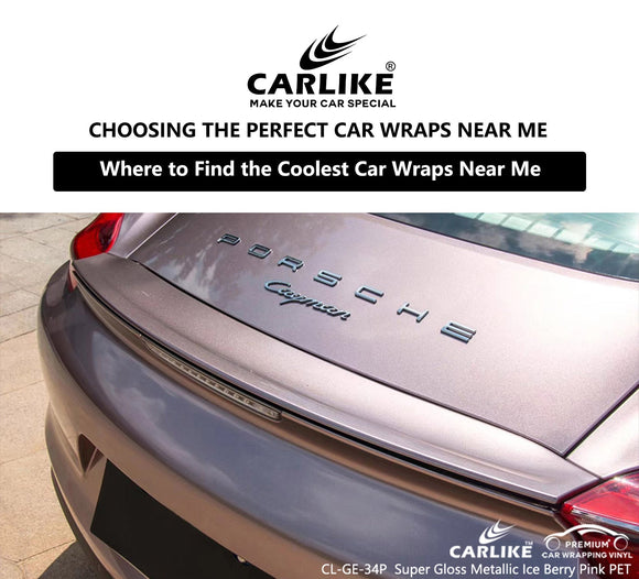 Choosing the Right Car Wraps Near Me - CARLIKE WRAP