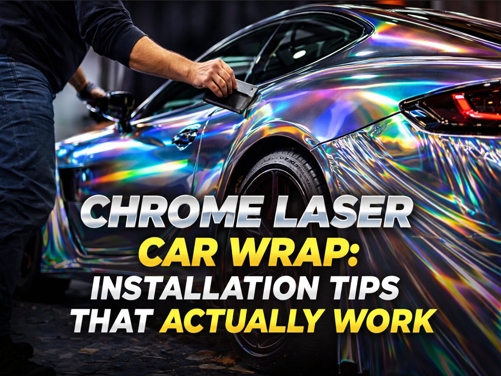 Chrome Laser Car Wrap: Installation Tips That Actually Work - CARLIKE WRAP