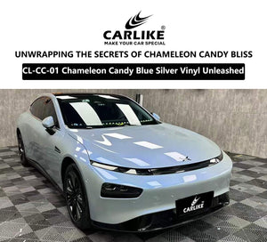 CL-CC-01 Chameleon Candy Blue Silver Vinyl Sticker Film Supplier