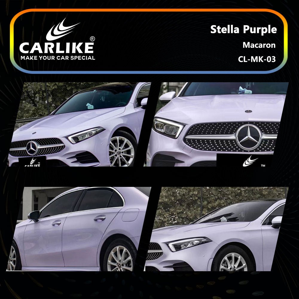 CL-MK-03 MACARON STELLA PURPLE VINYL FOR BENZ - CARLIKE WRAP