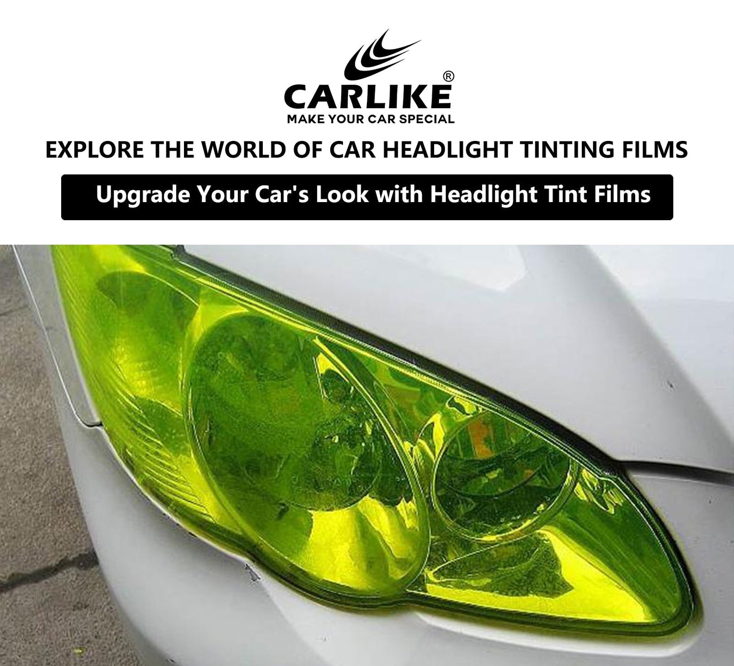 Curious About Car Headlight Tinting? Discover It Here! - CARLIKE WRAP