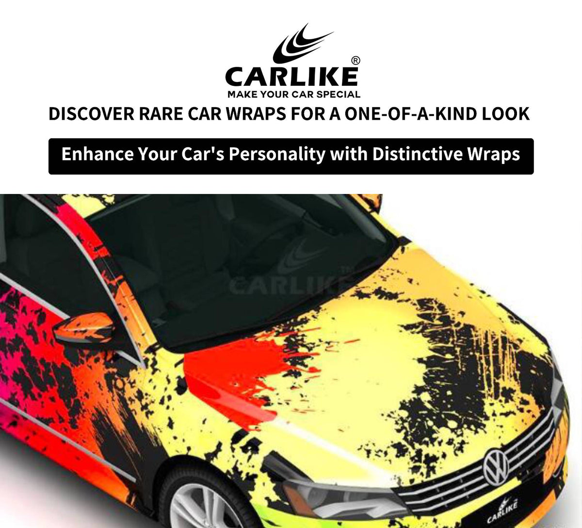Discover Rare Car Wraps for a One-of-a-Kind Look – CARLIKE WRAP