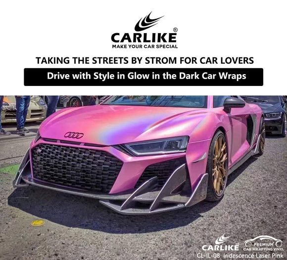 Drive with Style: How Glow in the Dark Car Wraps are Taking the Streets by Storm - CARLIKE WRAP