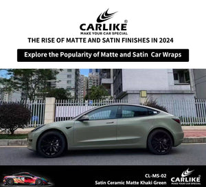 Exploring the Popularity of Matte and Satin Finishes in Modern Car Wraps